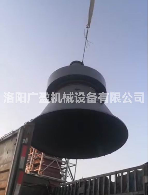 广盈机械煤仓清堵装置到达项目现场